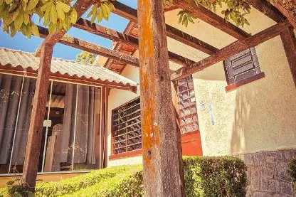 Área externa de A Nossa Casinha