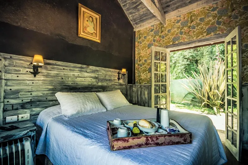Quarto em Art BBQ Lodge