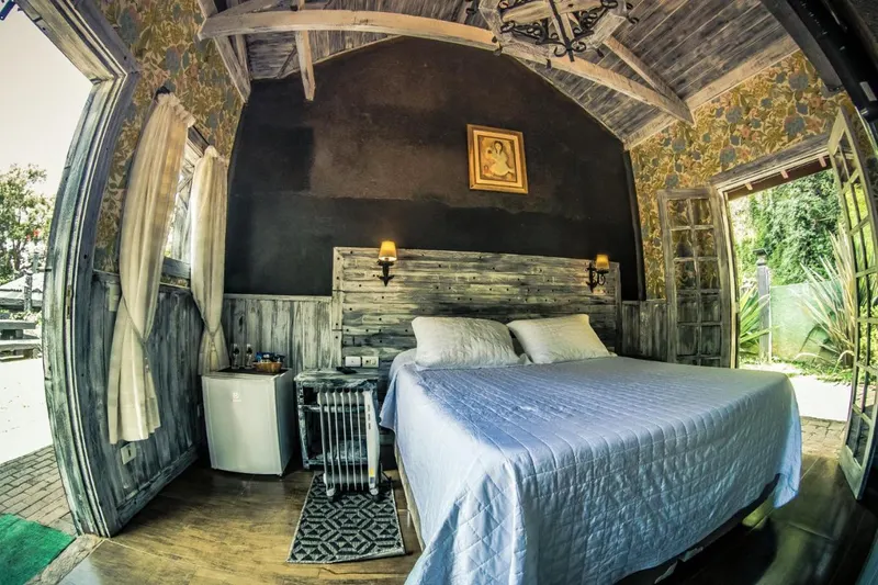 Quarto em Art BBQ Lodge