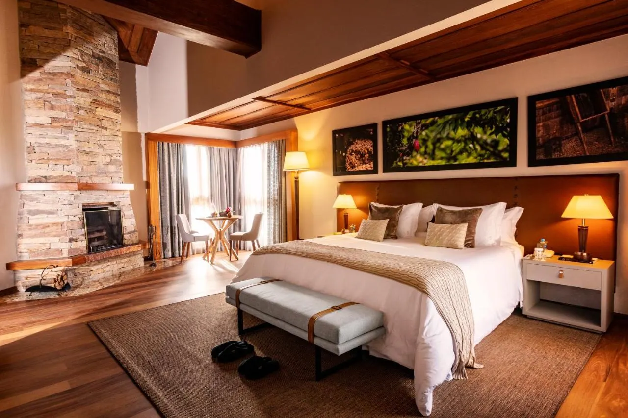 Quarto do Bendito Cacao Resort & Spa, em Campos do Jordão