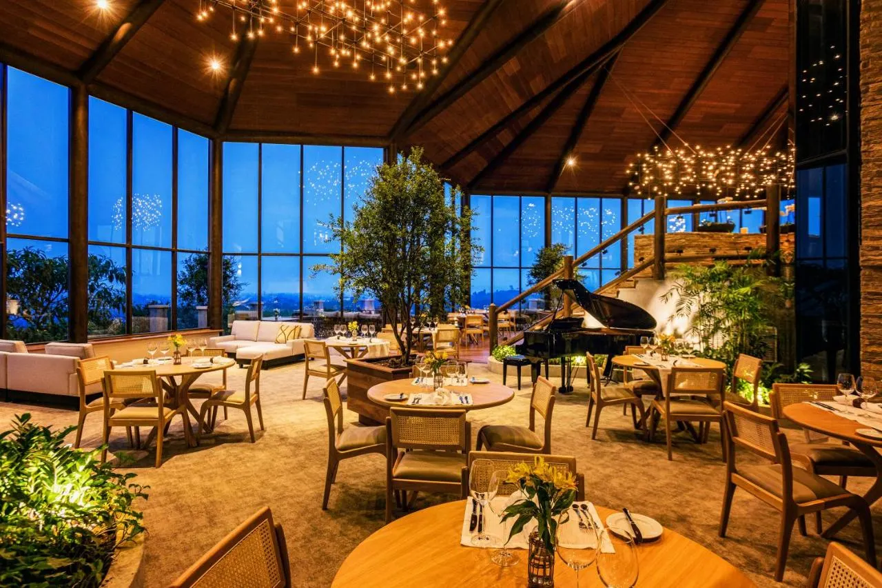 Café da manhã do Bendito Cacao Resort & Spa, em Campos do Jordão