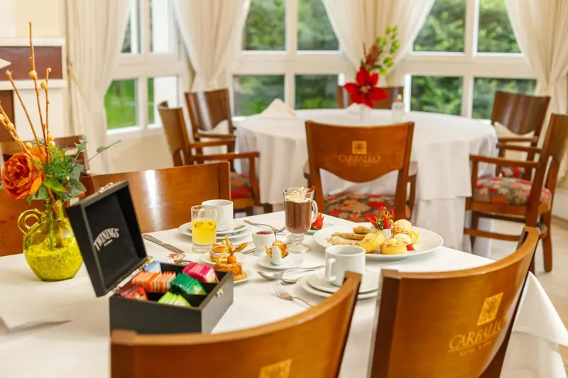 Café da manhã e refeições em Carballo Hotel & Spa