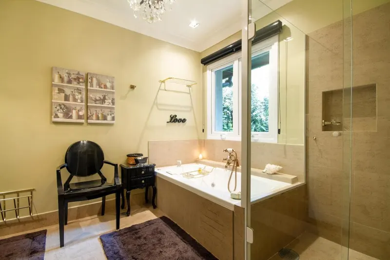 Banheiro em Casa Regaleira Hotel Boutique