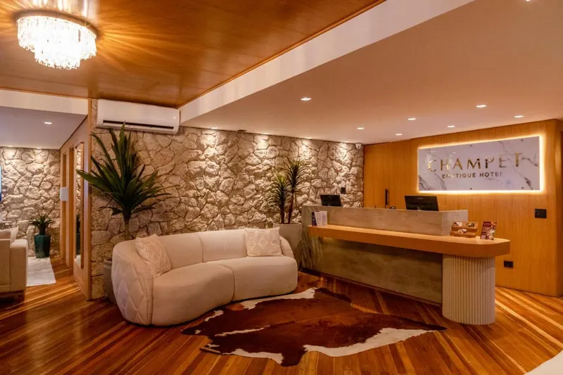Área comum de Champet Boutique Hotel