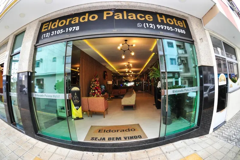 Fachada de Eldorado Palace Hotel Aparecida
