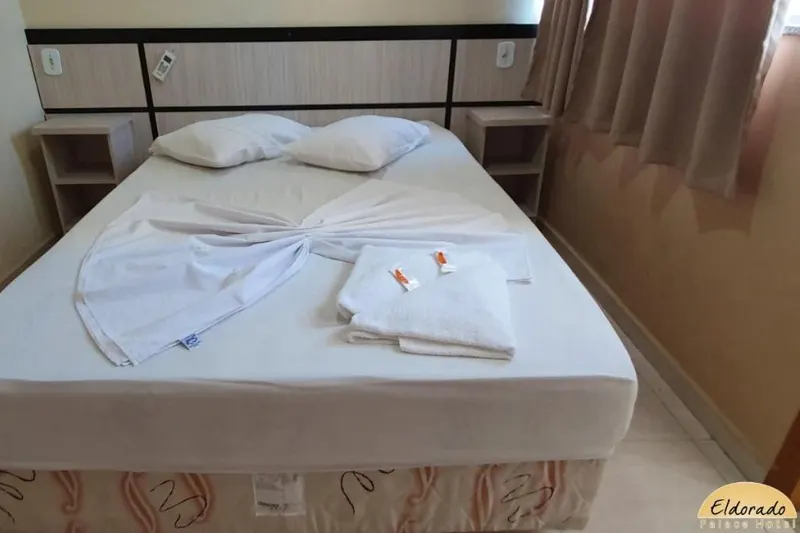 Quarto em Eldorado Palace Hotel Aparecida