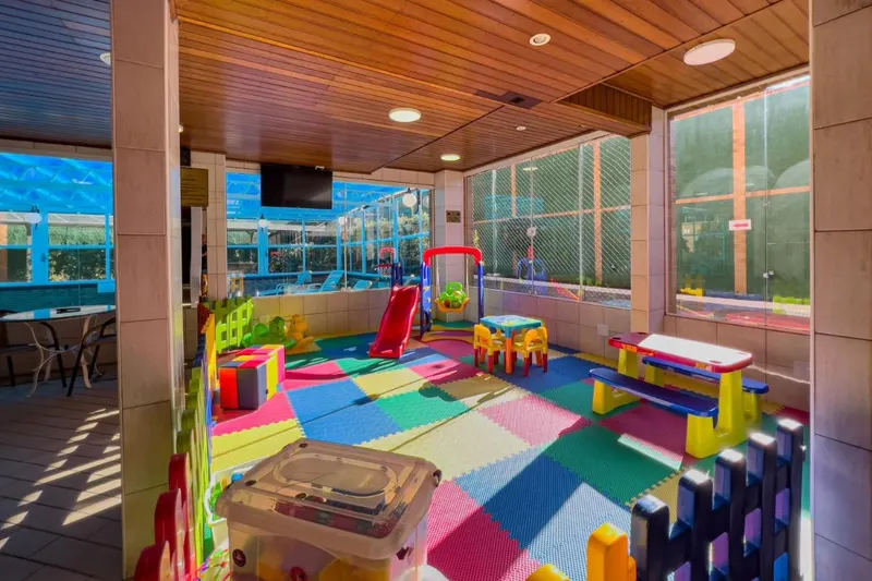 Espaço para crianças em Flat Hotel Palazzo Reale