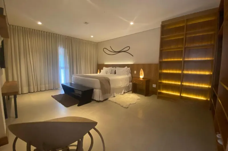 Quarto em Hotel Boutique Quebra-Noz Conforto e Natureza