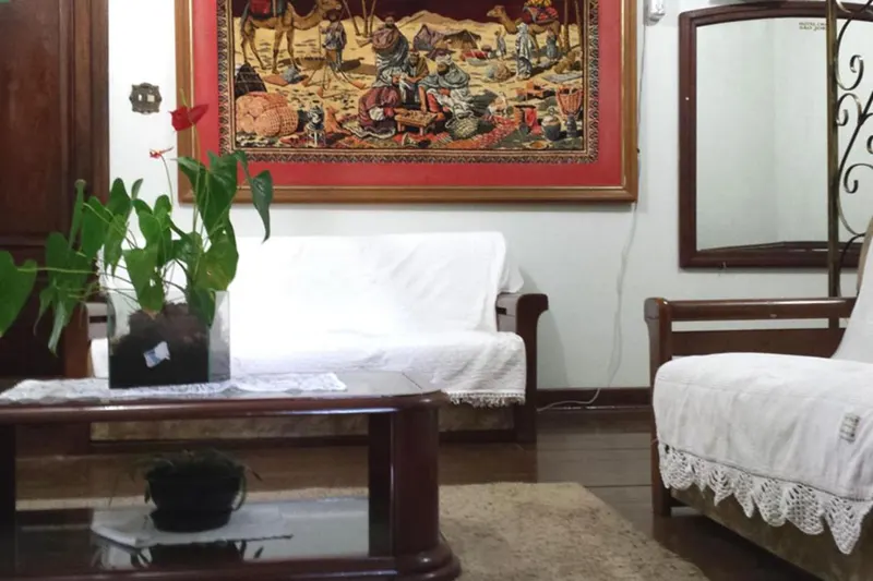 Área comum de Hotel Chalé São Jorge