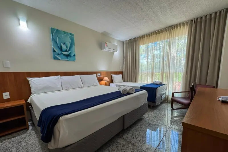 Quarto em Hotel Fazenda Golden Park Campos do Jordão