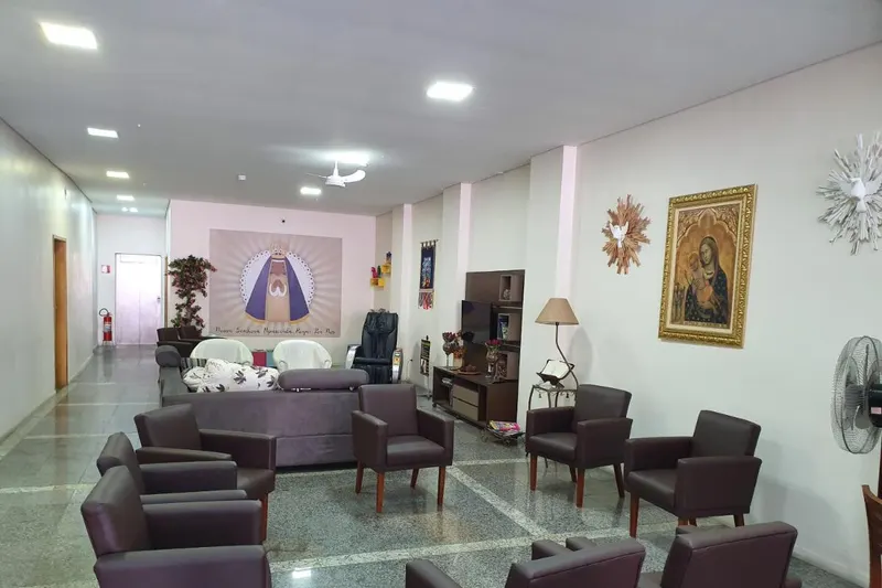 Área comum de Hotel Maria da Fé