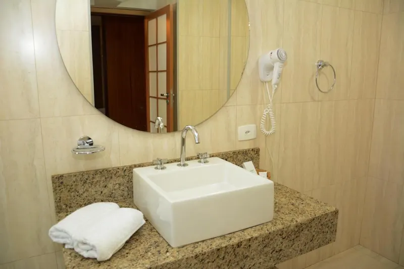 Banheiro em Hotel Matsubara
