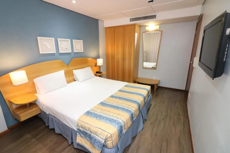 Quarto em Hotel Nacional Inn