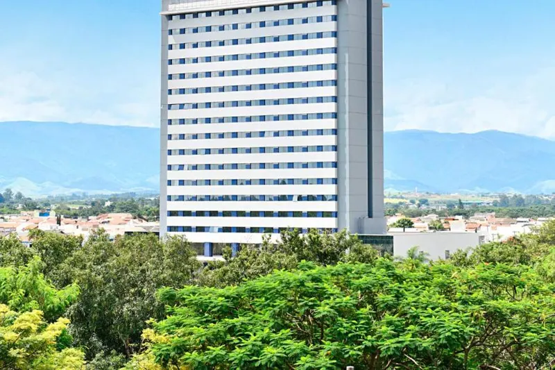 Fachada de Hotel Rainha Do Brasil
