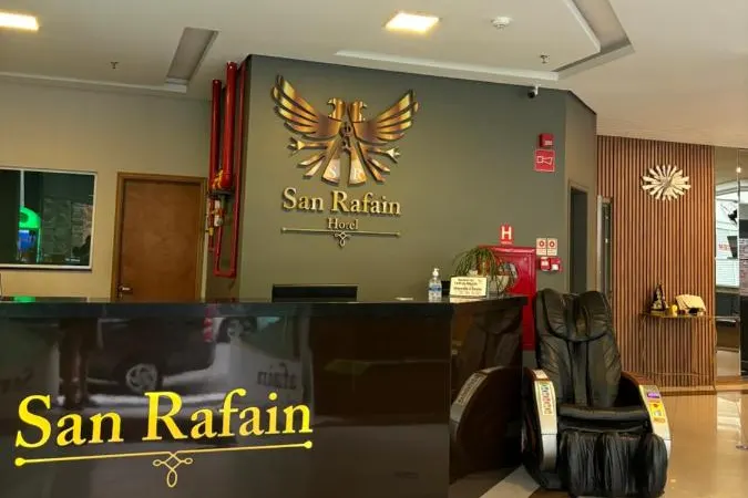 Área comum de Hotel San Rafain