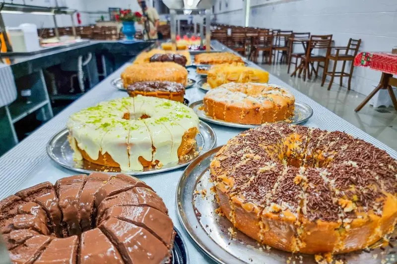 Café da manhã e refeições em Hotel Santo Afonso