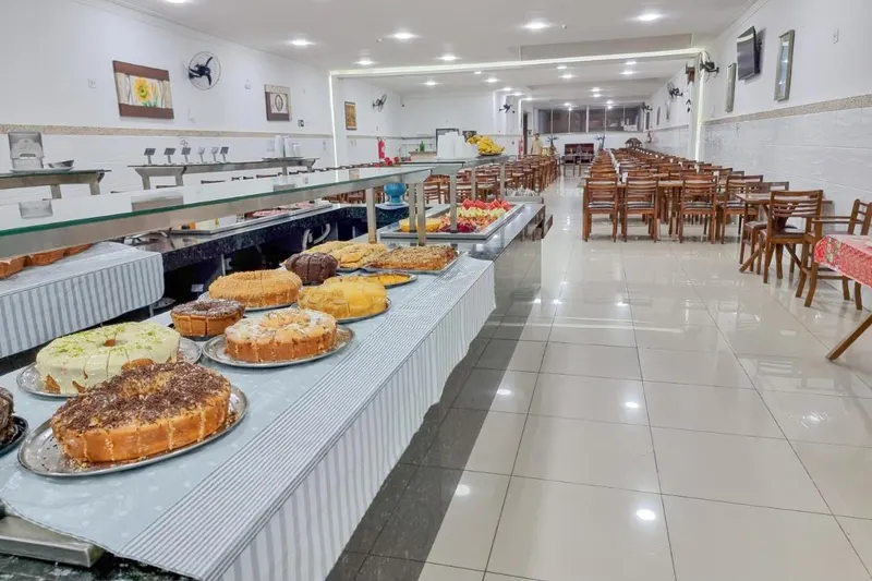 Café da manhã e refeições em Hotel Santo Afonso
