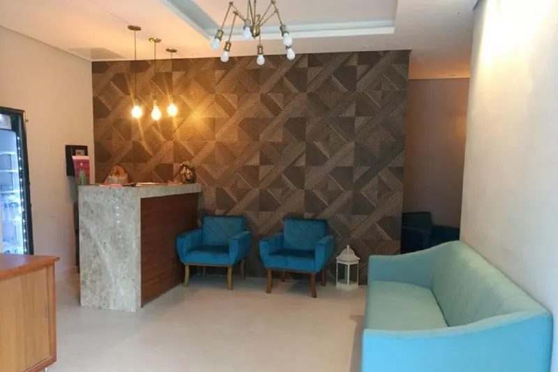 Área comum de Hotel Umuarama