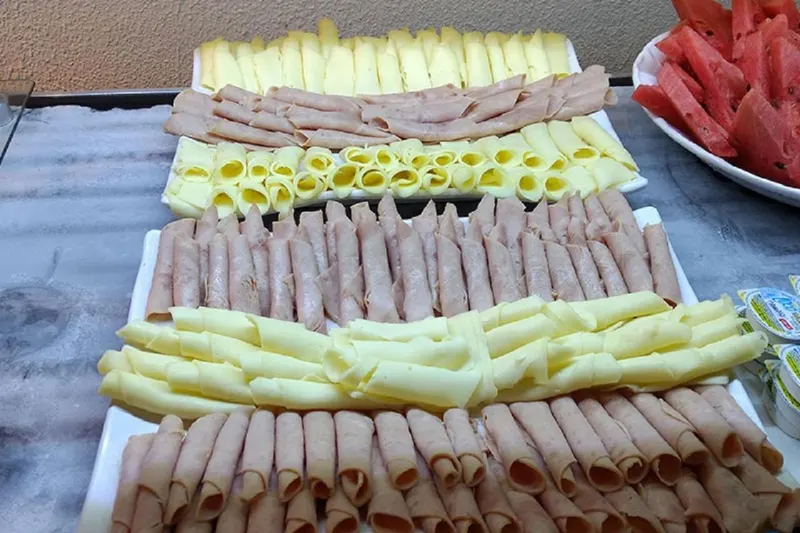 Café da manhã e refeições em Hotel Umuarama