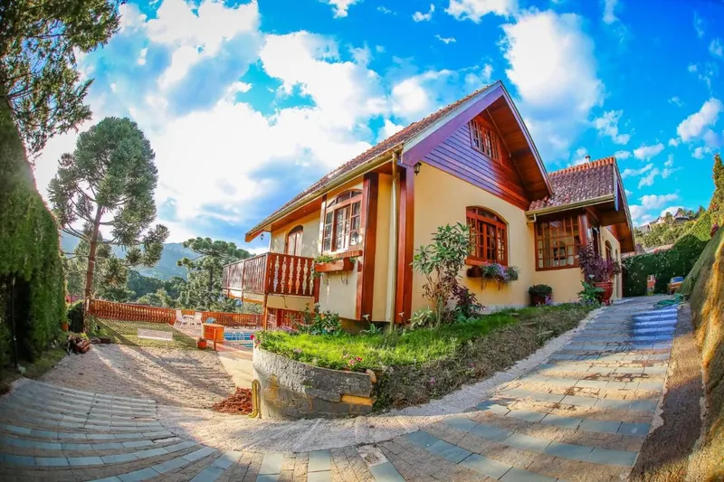 Fachada de Mansao Austriaca Guesthouse