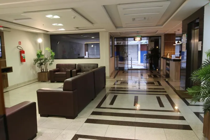 Área comum de Ouro Minas Plaza Hotel