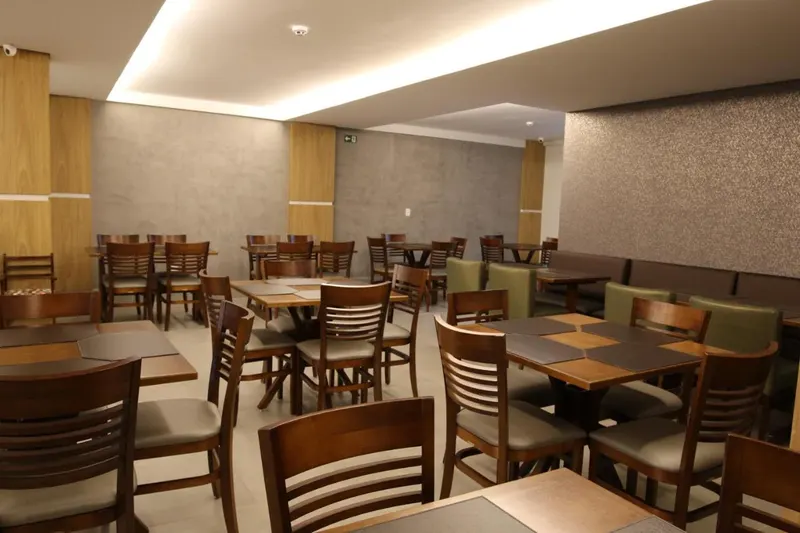 Café da manhã e refeições em Ouro Minas Plaza Hotel