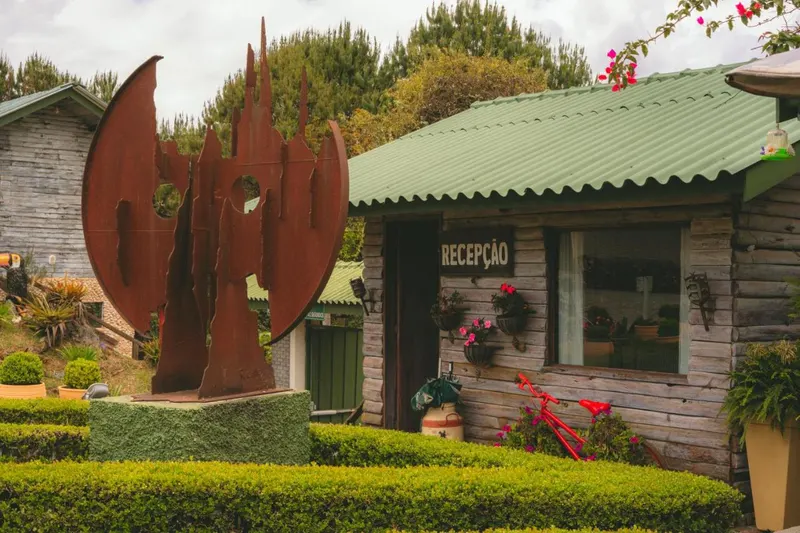 Fachada de Pousada Alto da Boa Vista