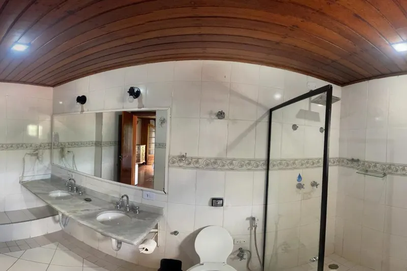 Banheiro em Pousada Atalaia Capivari