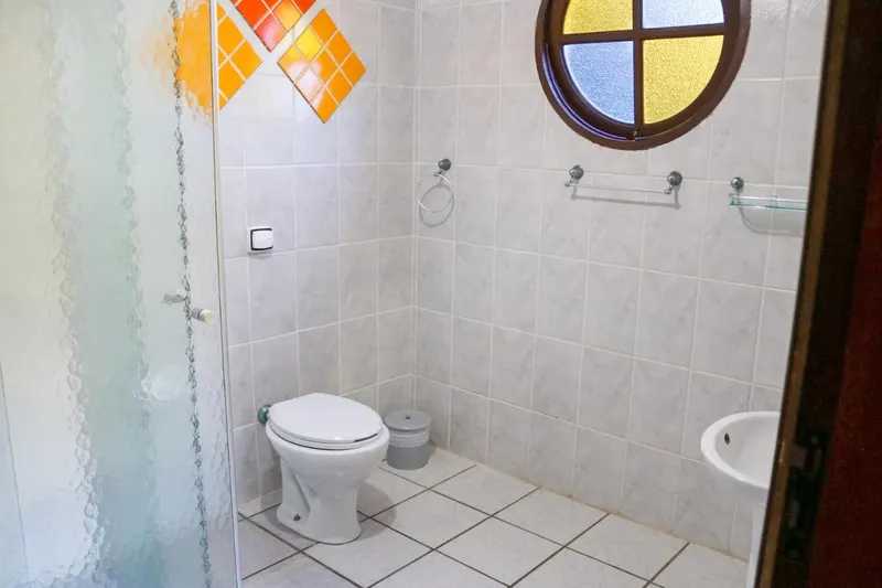 Banheiro em Pousada Atalaia