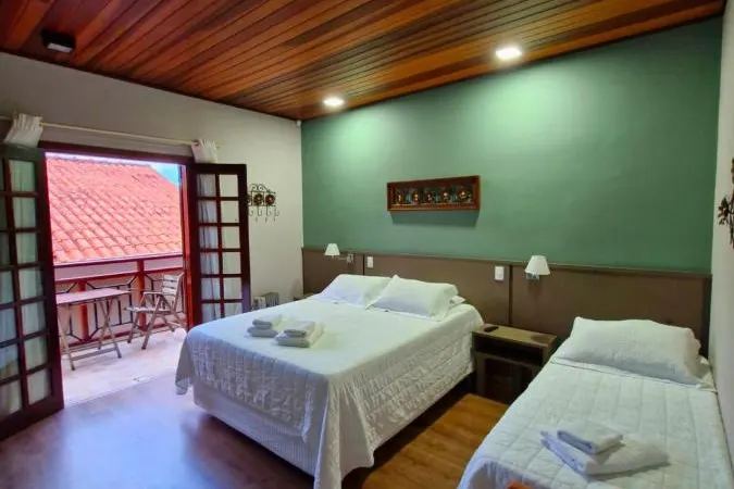 Quarto em Pousada Cantinho da Serra CJ