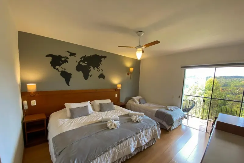 Quarto em Pousada Constellation Lodge