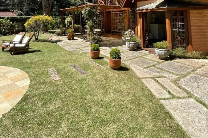 Área externa de Pousada da Pedra