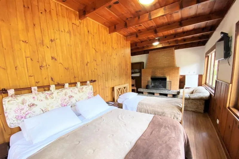 Quarto em Pousada do Sino