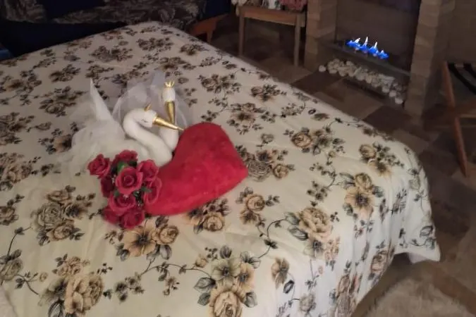 Quarto em Pousada Groms Village