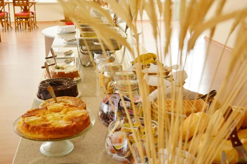 Café da manhã e refeições em Pousada Matsubara