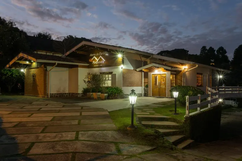 Fachada de Pousada Morro do Elefante