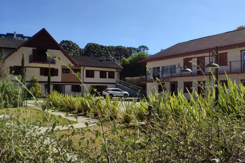 Área externa de Pousada Recanto Feliz