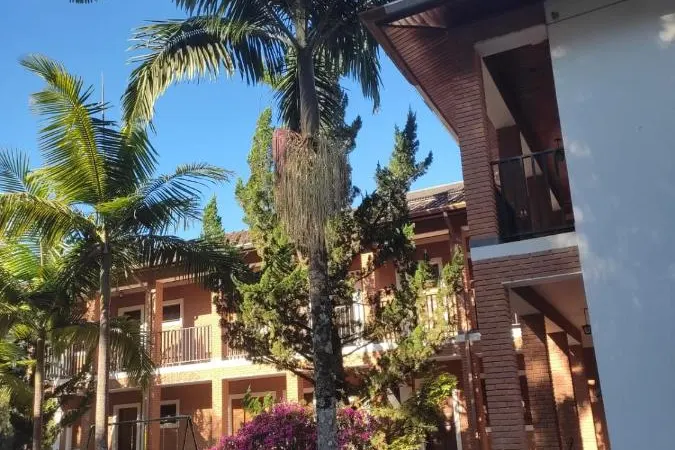 Fachada de Pousada Santo Antônio