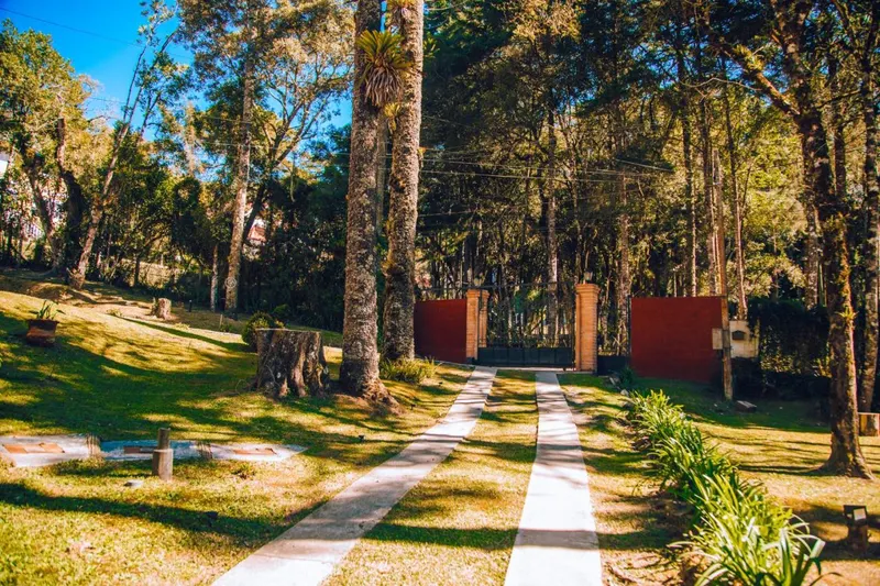 Área externa de Pousada Villa Serena