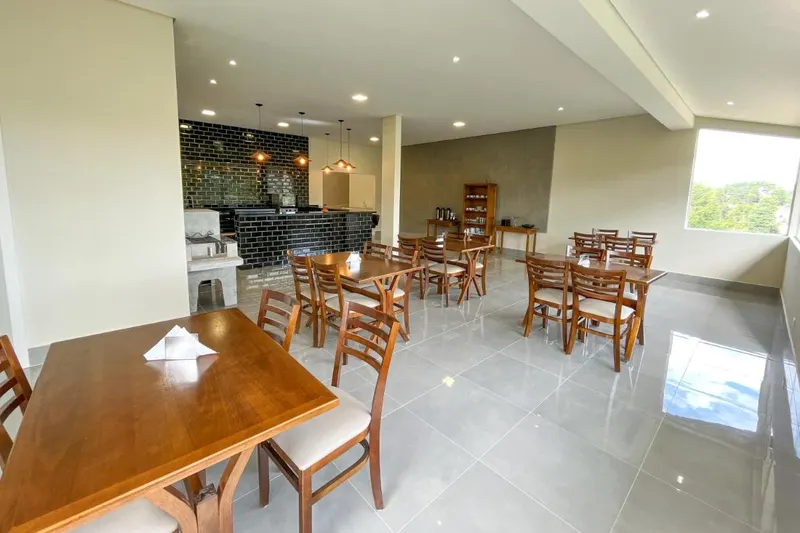 Café da manhã e refeições em Pousadinha Campos