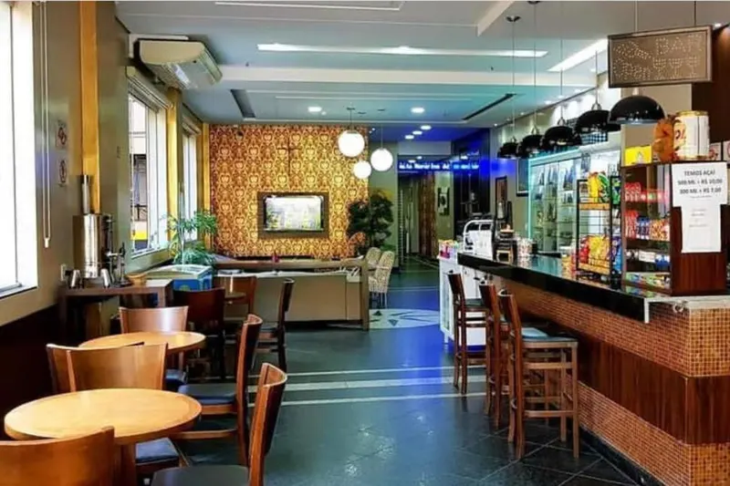 Café da manhã e refeições em Santuário Palace Hotel