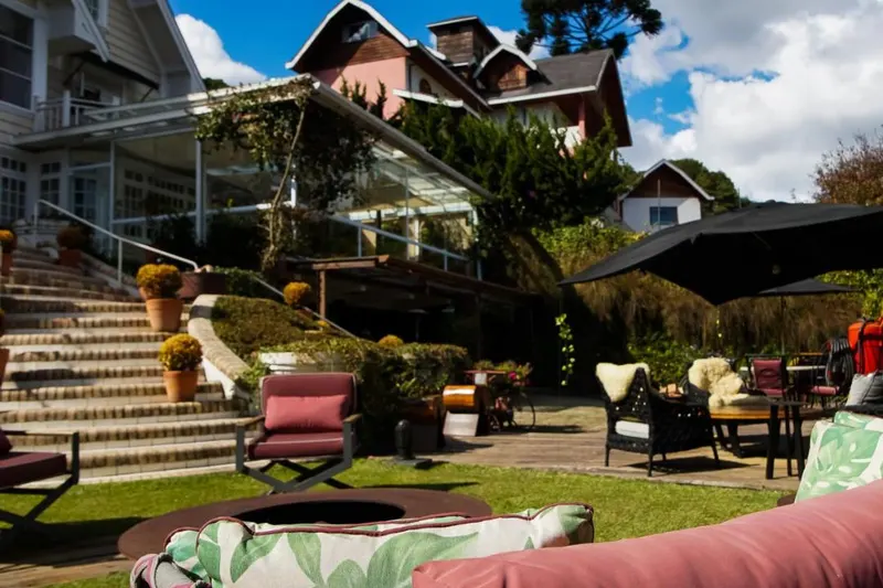 Área externa de Secreto Boutique Hotel