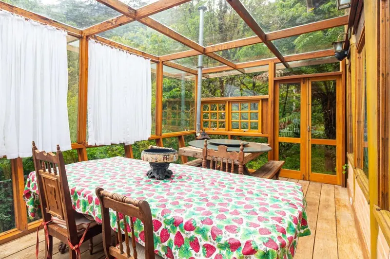 Café da manhã e refeições em Vale do Lajeado Chalés