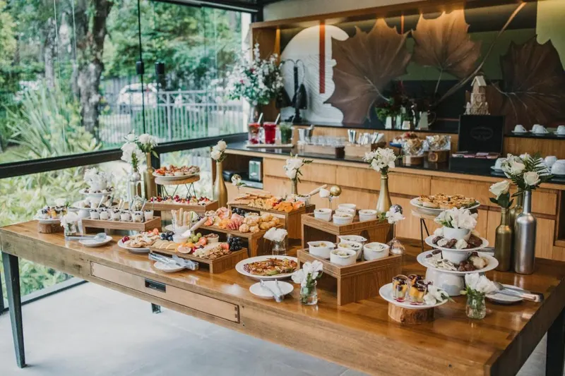 Café da manhã e refeições em Villa Amistà Campos do Jordão