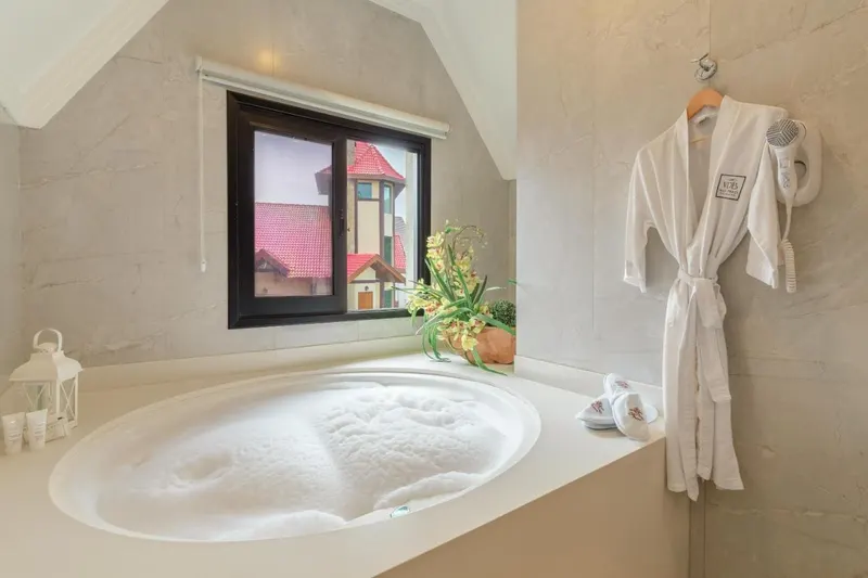 Banheiro em Villa D´Biagy Premium