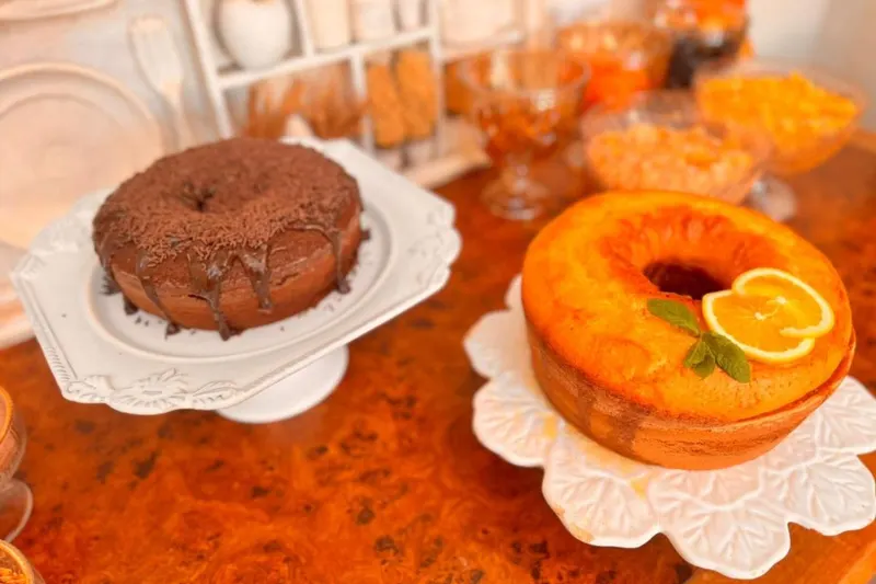 Café da manhã e refeições em Villa Montserrat